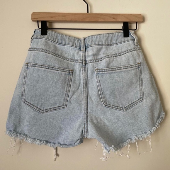 pacsun distressed high waisted mom short - Picture 2 of 3